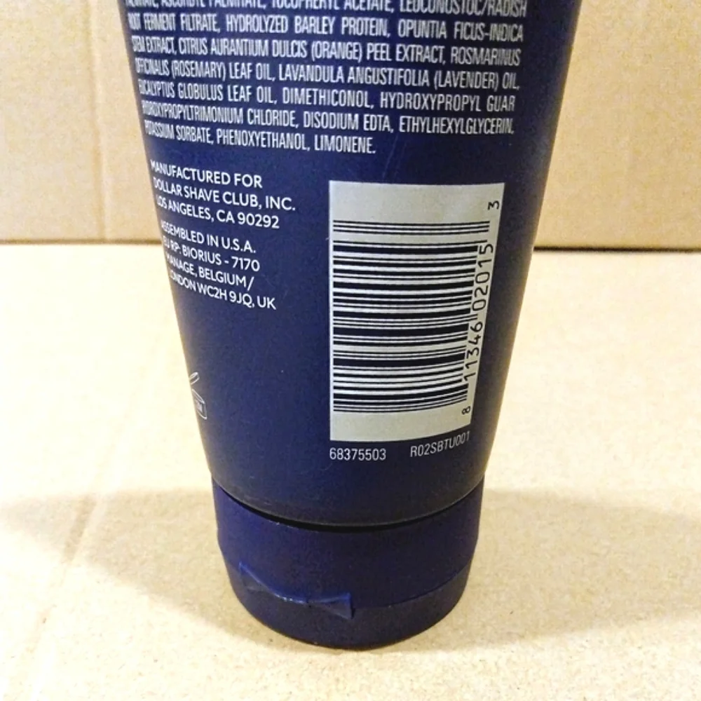 DSC Dollar Shave Club Shave Butter 6 fl oz for sensitive skin New Sealed